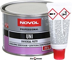 Шпаклевка универсальная UNI 0.25 кг.1100 Novol